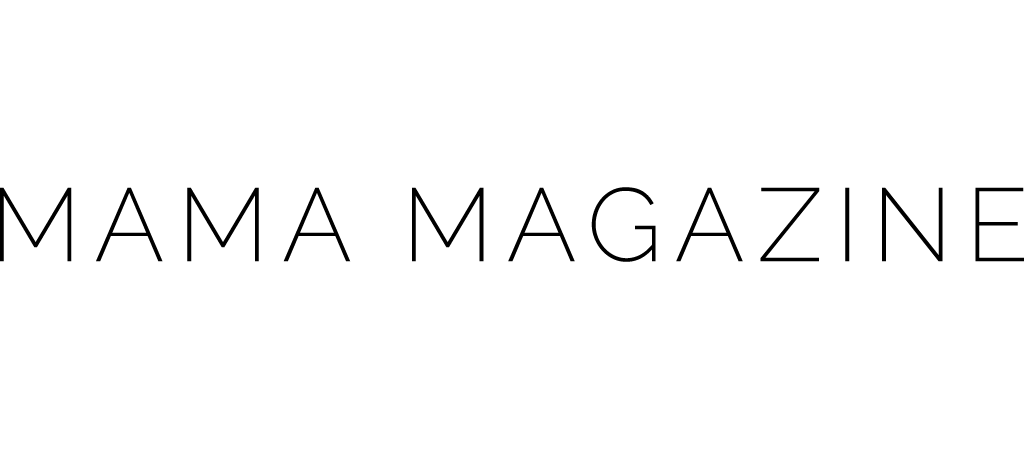 Mama magazine logo zwart wit