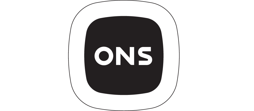 ONS logo zwart wit