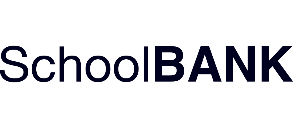 SchoolBANK logo zwart wit