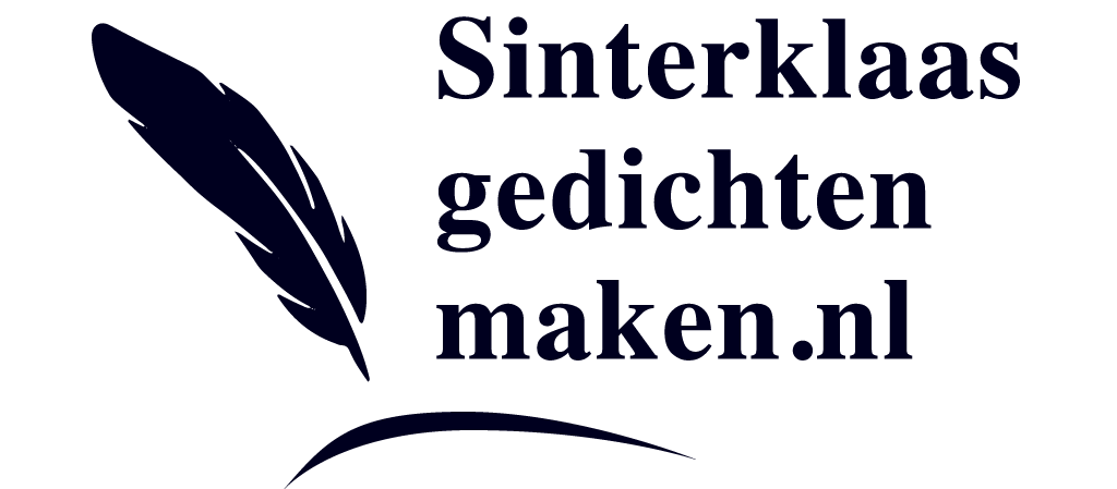 Sinterklaasgedichtenmaken logo zwart wit