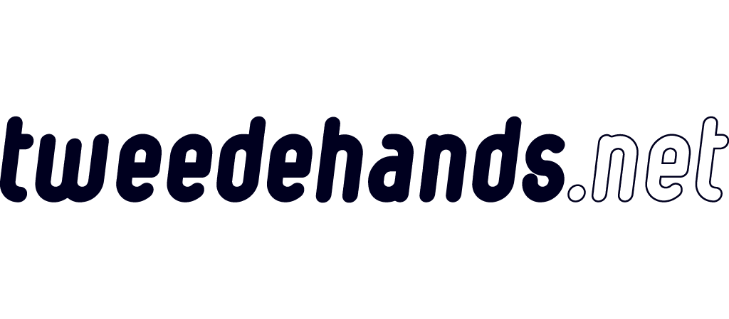 Tweedehands logo zwart wit