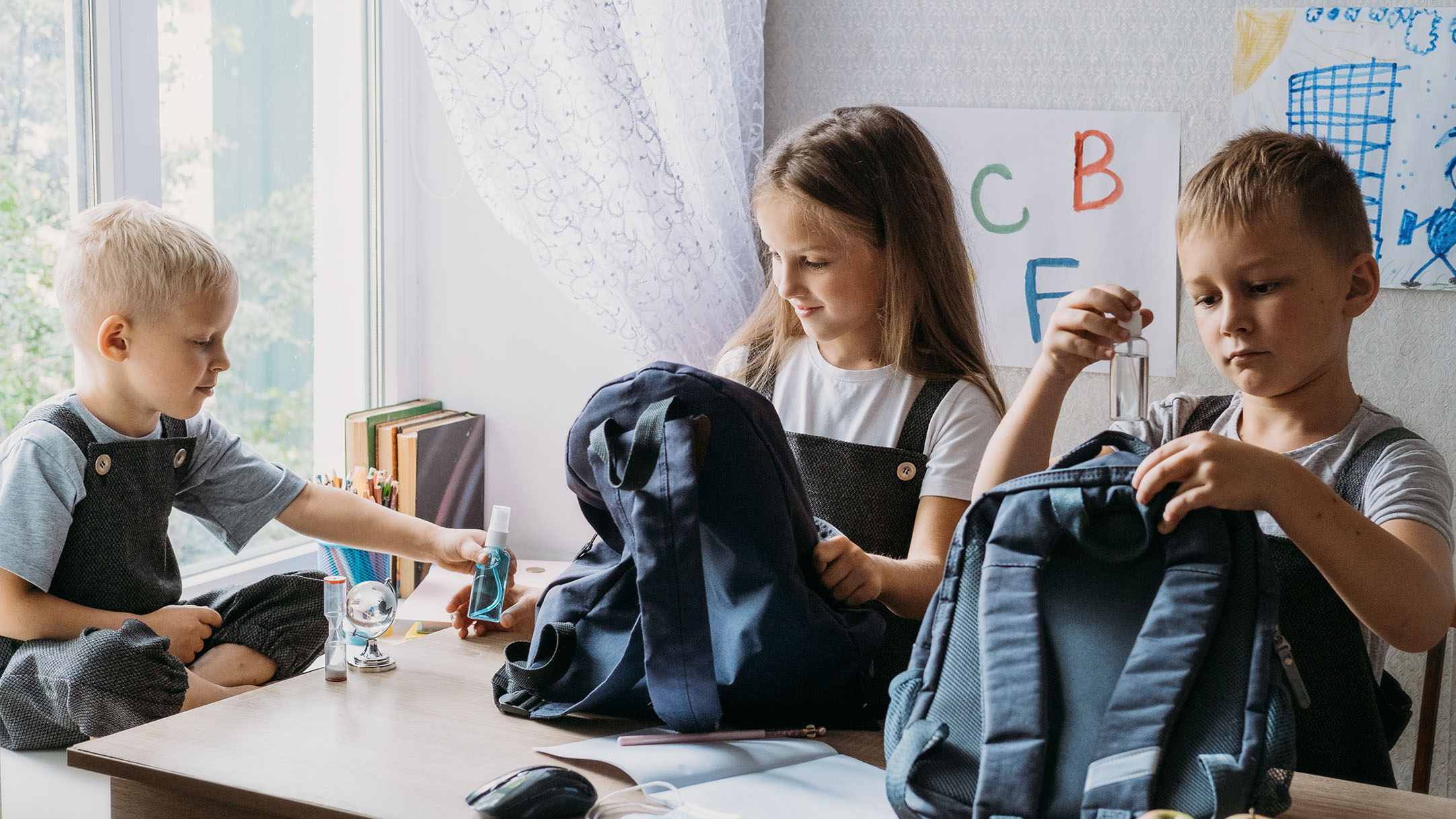 Back to school, voor kinderen die na de vakantie weer naar school gaan