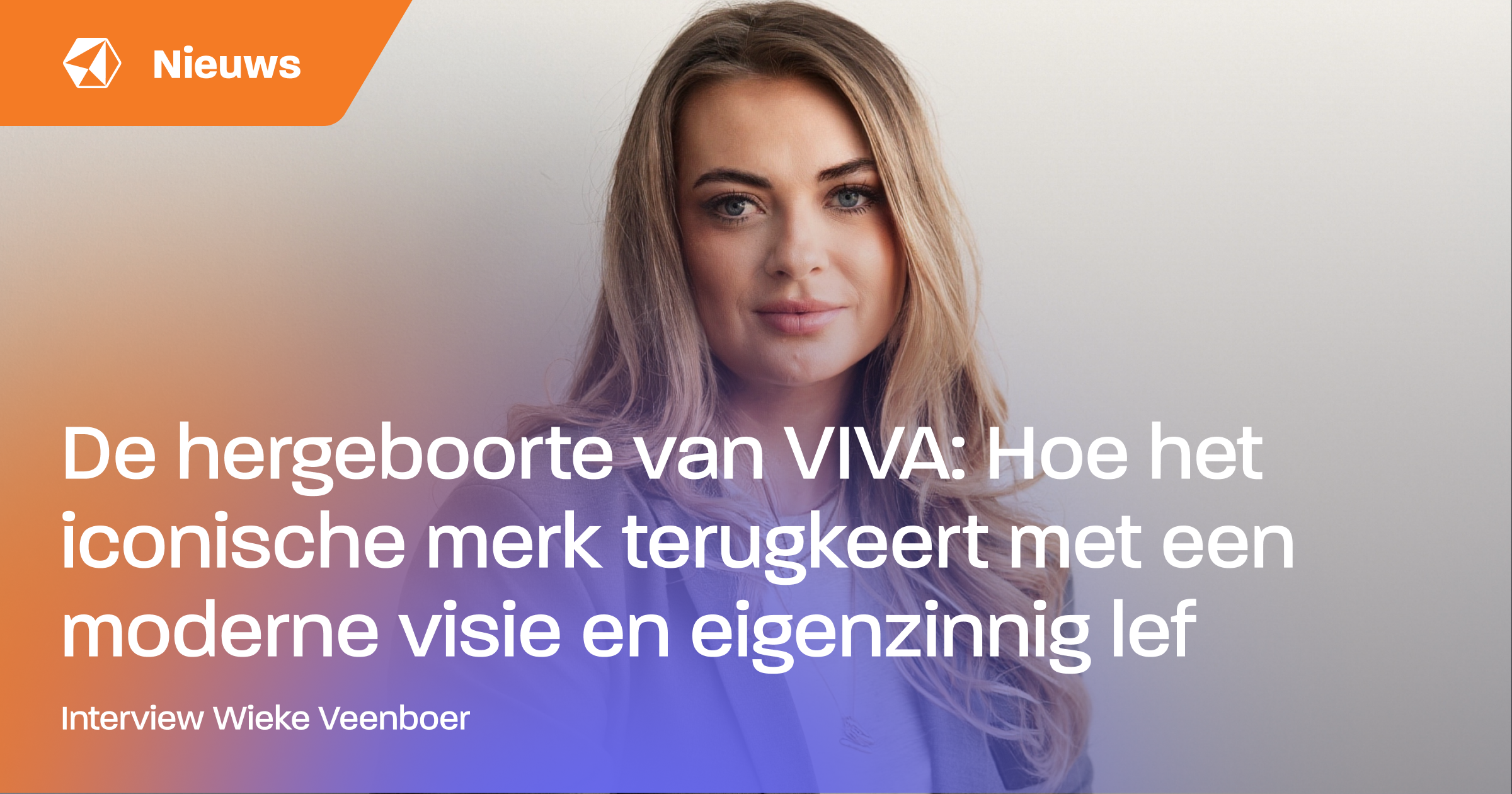 Wieke Veenboer - hoofdredacteur VIVA